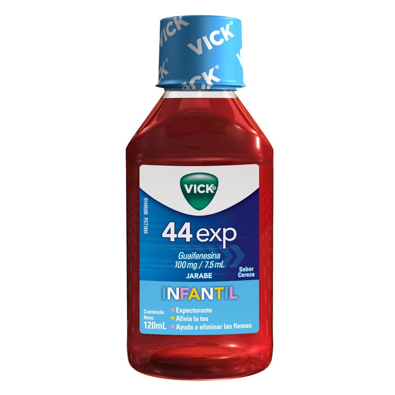 Vick 44 Infantil Cereza 120 Ml - Farmacias Arrocha