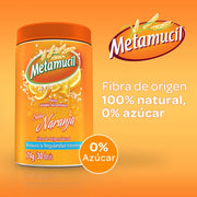 Metamucil Fibra Natural Sabor Naranja 174 G - 30 Dosis - Farmacias Arrocha