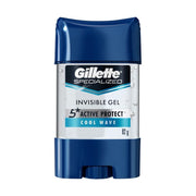Gel Antitranspirante Gillette Specialized Cool Wave 82 g - Farmacias Arrocha