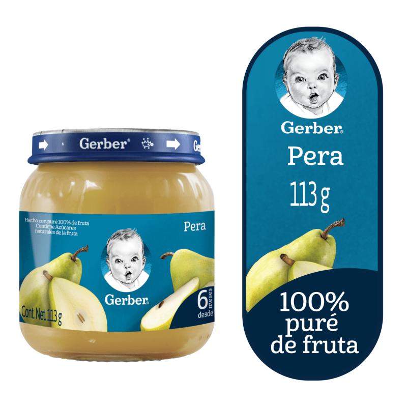 Gerber Pure Pera 113G - Farmacias Arrocha