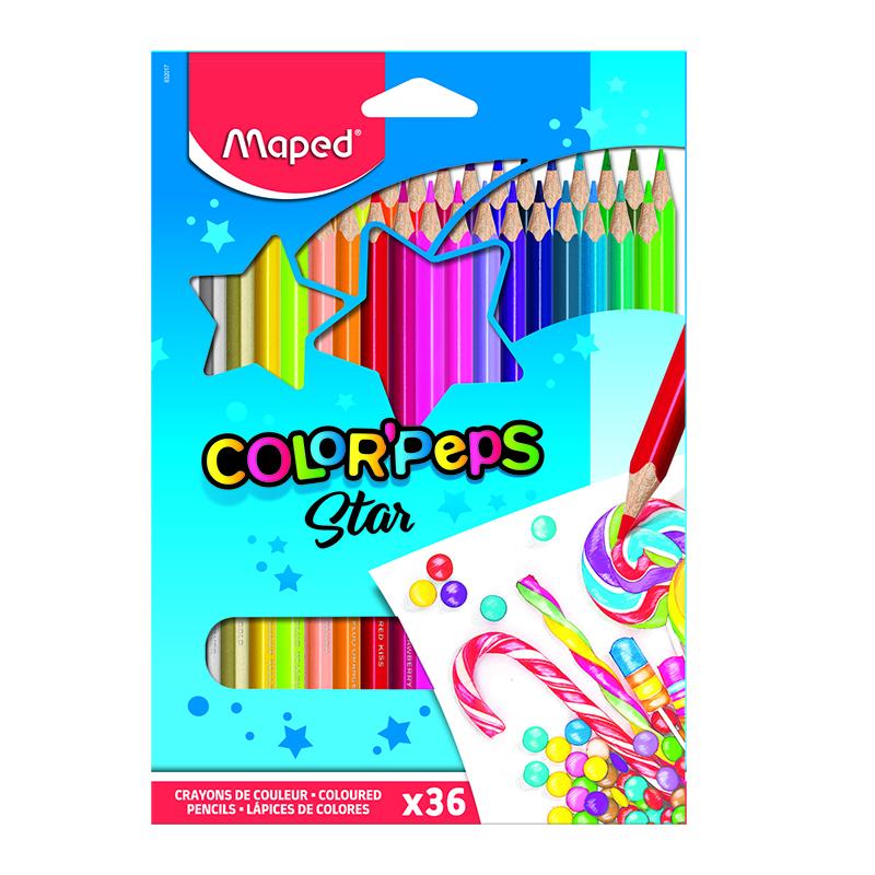 Maped Lap/Madera Colorpep Blis 36Und - Farmacias Arrocha
