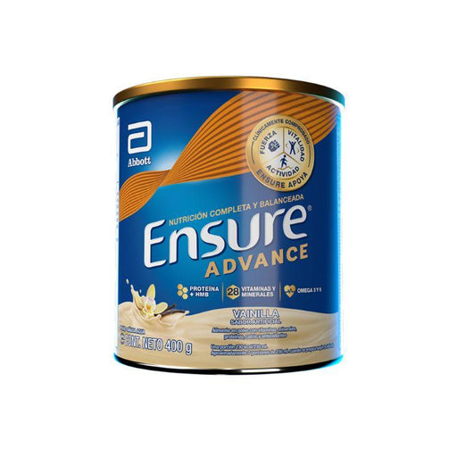 Ensure Advance Vainilla 400 g - Farmacias Arrocha