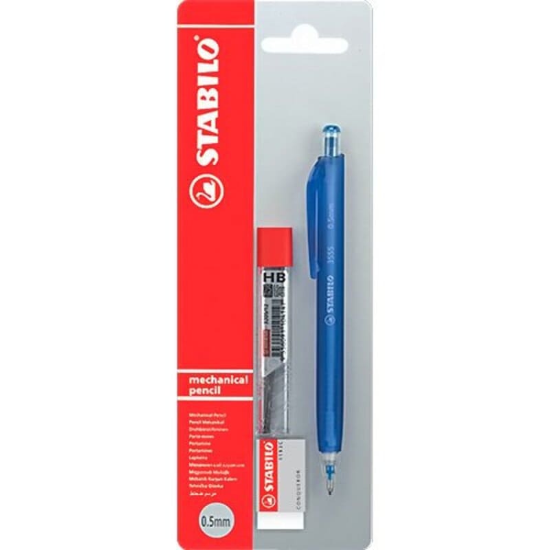 Stabilo 3555 Portam 0.5Mm+Minas+Goma - Farmacias Arrocha