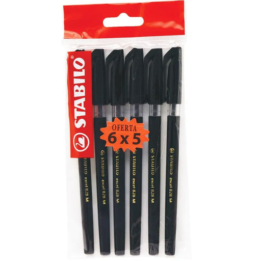 Stabilo Pen Excel 828M Negro Promoc - Farmacias Arrocha