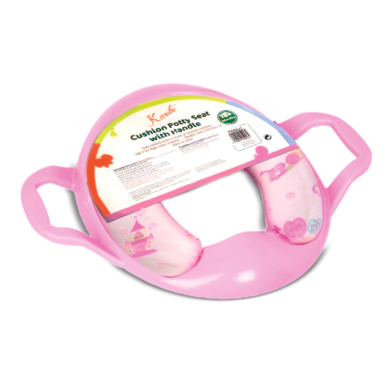 Karibu Asiento Rosa Acolchonado De Inodoro Para Infantes - Farmacias Arrocha