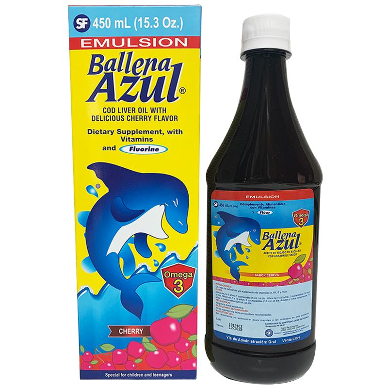 Ballena Azul Emulsion Cereza 450Ml - Farmacias Arrocha