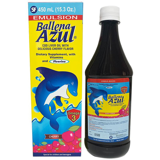 Ballena Azul Emulsion Cereza 450Ml - Farmacias Arrocha