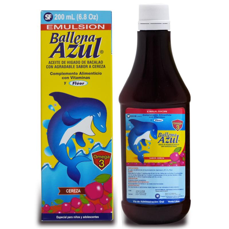 Ballena Azul Emulsion Cereza 200Ml - Farmacias Arrocha