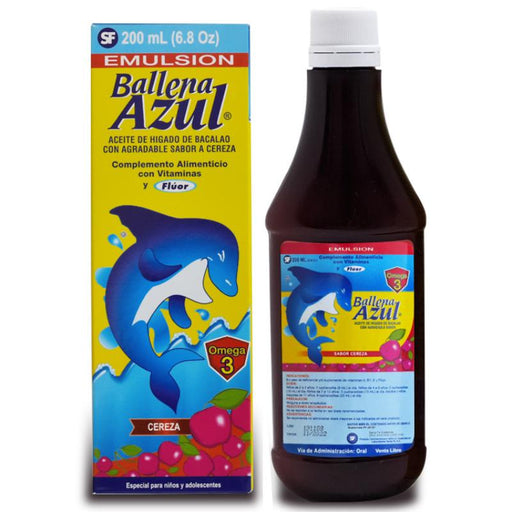 Ballena Azul Emulsion Cereza 200Ml - Farmacias Arrocha