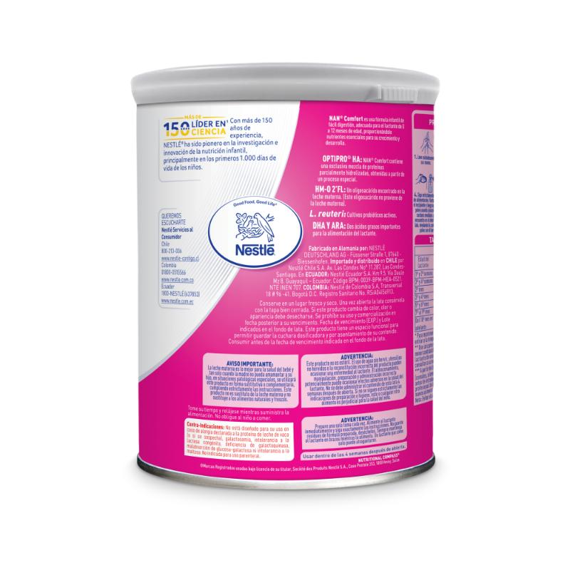Nan Comfort 400 Gr - Farmacias Arrocha