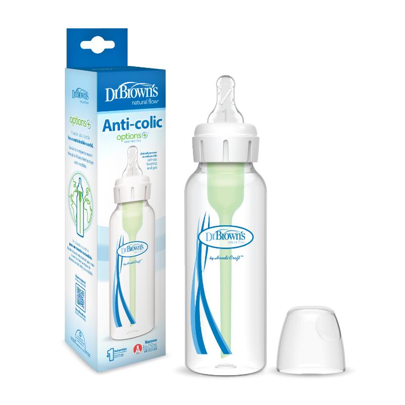 Dr Brown'S Biberón de  Cuello Estrecho 8oz - Farmacias Arrocha