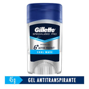 Gel Antritranspirante / Desodorante Gillette Specialized Pro Cool Wave Invisible 45 g - Farmacias Arrocha