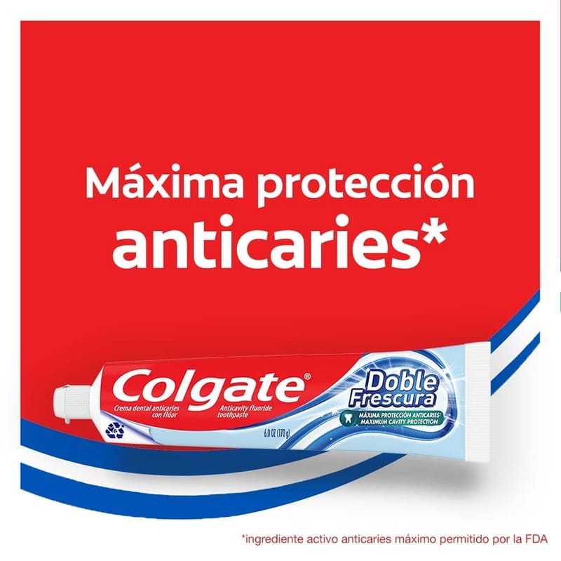 Pasta Dental Colgate Doble Frescura 125 ml - Farmacias Arrocha