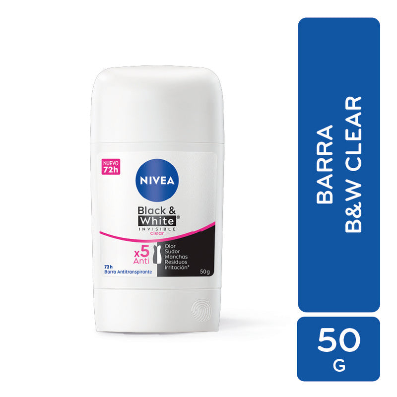 Nivea Invisible Clear Woman 50Gr Stick