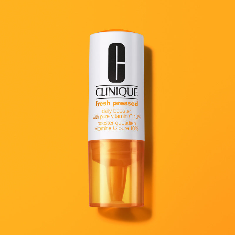 Clinique Fluido Refuerzo diario con Vitamina C 10% Fresh Pressed™ Antiarrugas  4 x 8.5 ml - Farmacias Arrocha