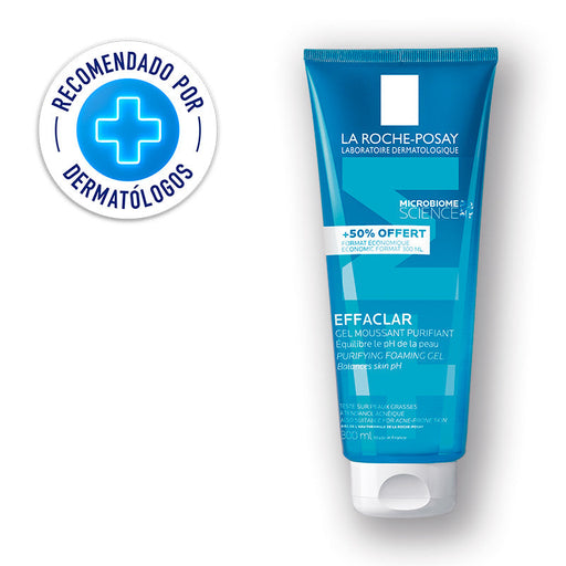 La Roche Posay Effaclar Gel Limpiador Para Piel Grasa 300Ml - Farmacias Arrocha