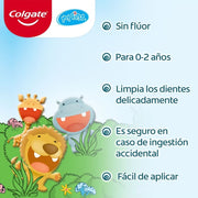 Pasta Dental Colgate My First Fruta Suave Sin Fluoruro 40 ml - Farmacias Arrocha