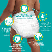 Pañales Pampers Swaddlers Talla 3, 112 unidades - Farmacias Arrocha
