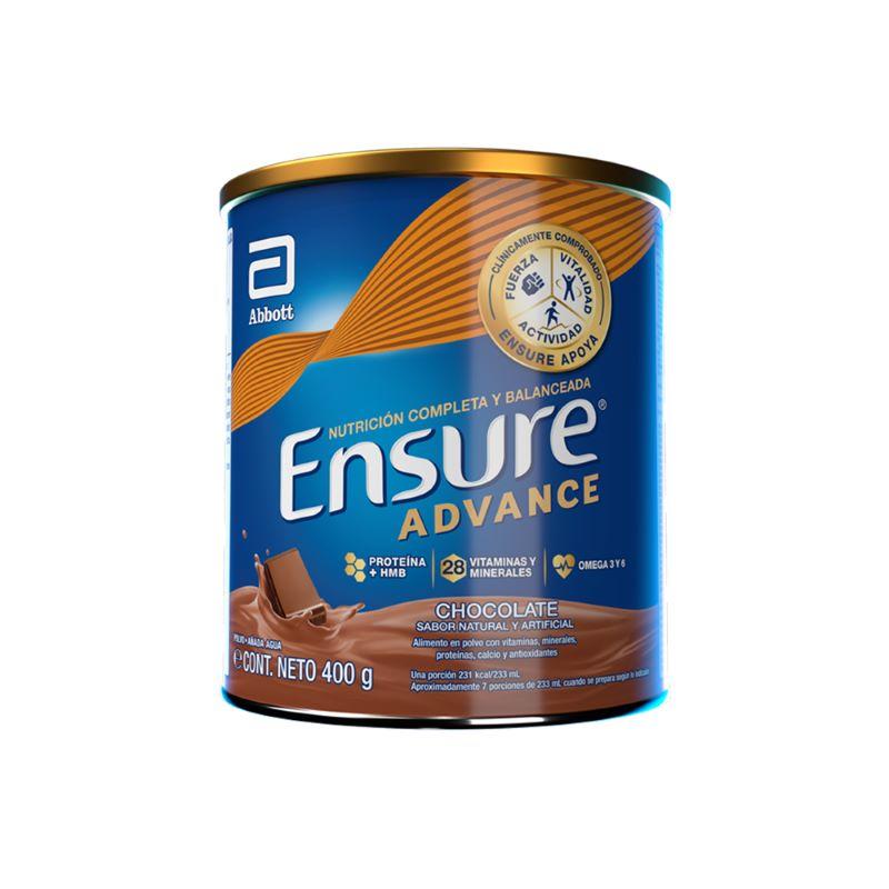 Ensure Advance Chocolate 400 g - Farmacias Arrocha