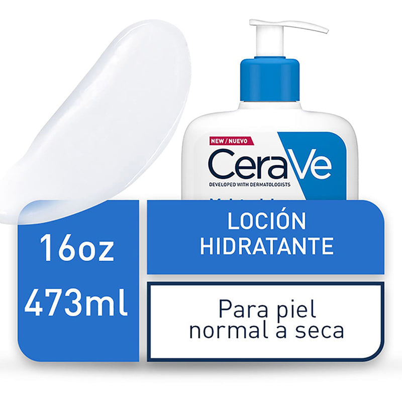 Cerave Locion Hidratante Para Cuerpo Ligera 473Ml - Farmacias Arrocha
