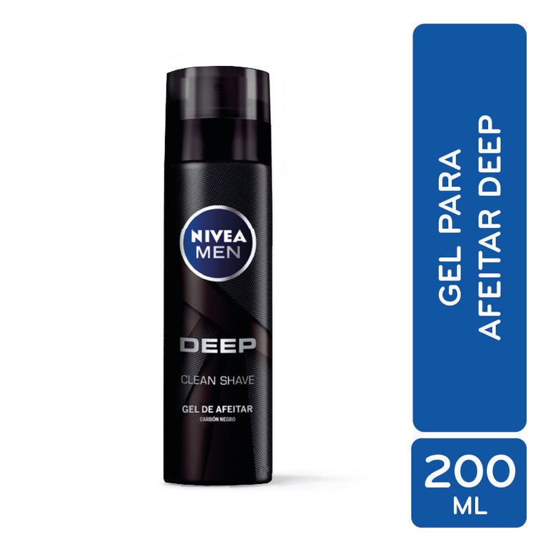 Nivea Gel De Afeitar Deep 12/200 Ml