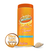 Metamucil Fibra Natural Sabor Naranja 425 G - 72 Dosis - Farmacias Arrocha
