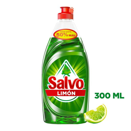 Lavaplatos Líquido Salvo Limón, 300ml - Farmacias Arrocha