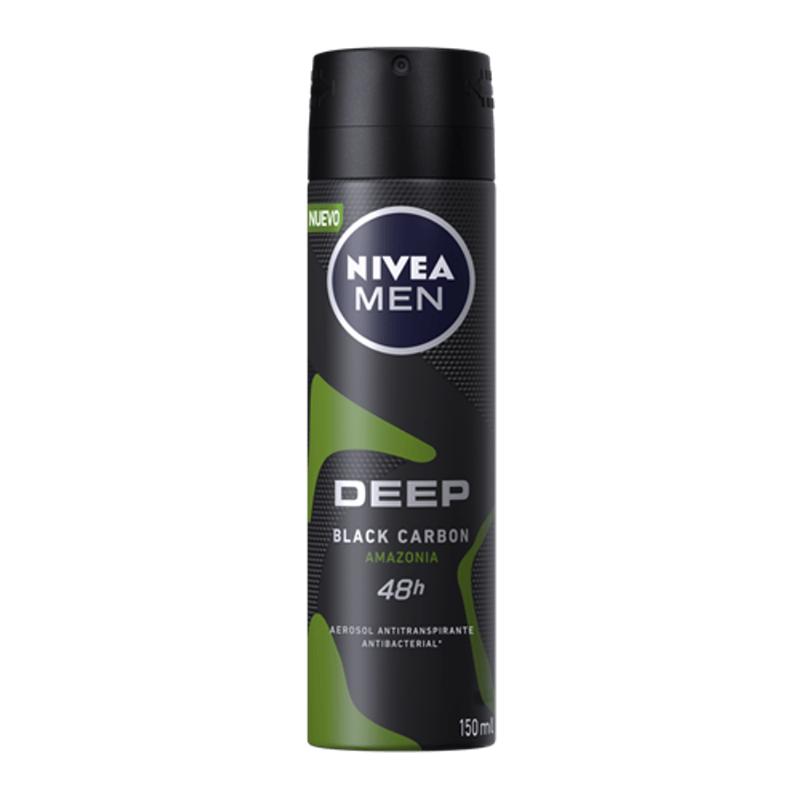 Nivea Deo Spray Men Deep Amazonia 150 Ml. - Farmacias Arrocha