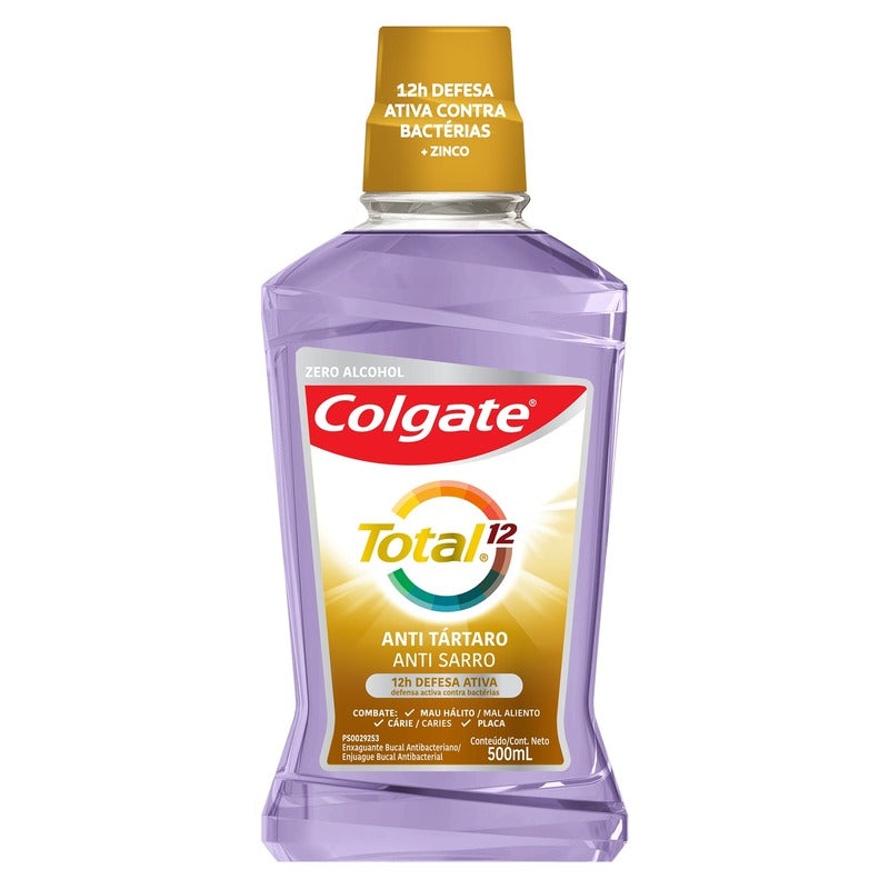 Enjuague Bucal Colgate Total 12 Anti Sarro 500 ml - Farmacias Arrocha
