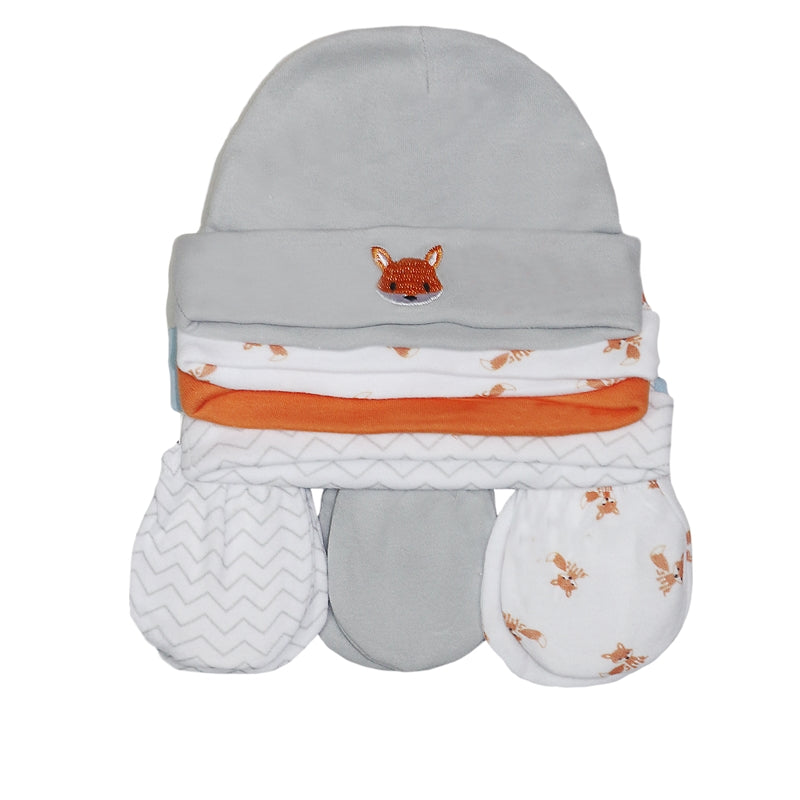 Set De Gorro Y Guantes Gris Para Bebé - Farmacias Arrocha