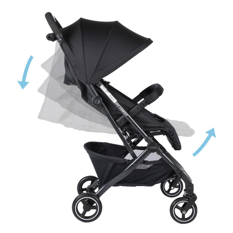 Infanti Coche Paseo Epic Compact Negro D628 - Farmacias Arrocha
