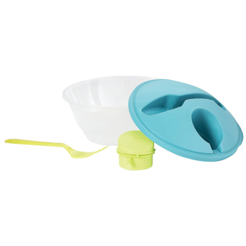 Set De 2 Envases Con Tapa y Cubiertos - Farmacias Arrocha