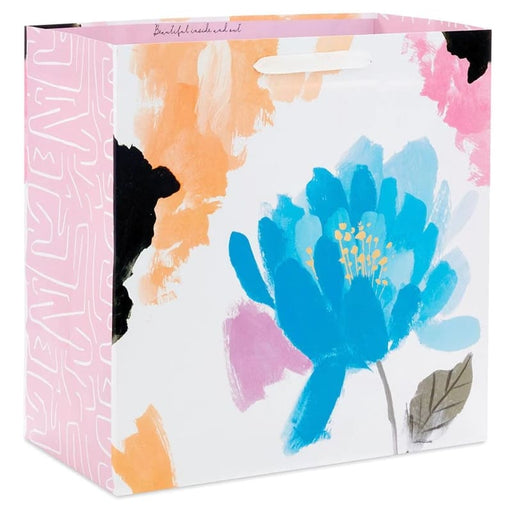 Hallmark Bolsa De Regalo Rosa Con Flores 15" - Farmacias Arrocha