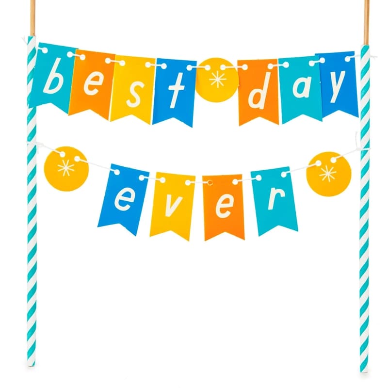 Hallmark Adorno Para Pastel Best Day Ever - Farmacias Arrocha