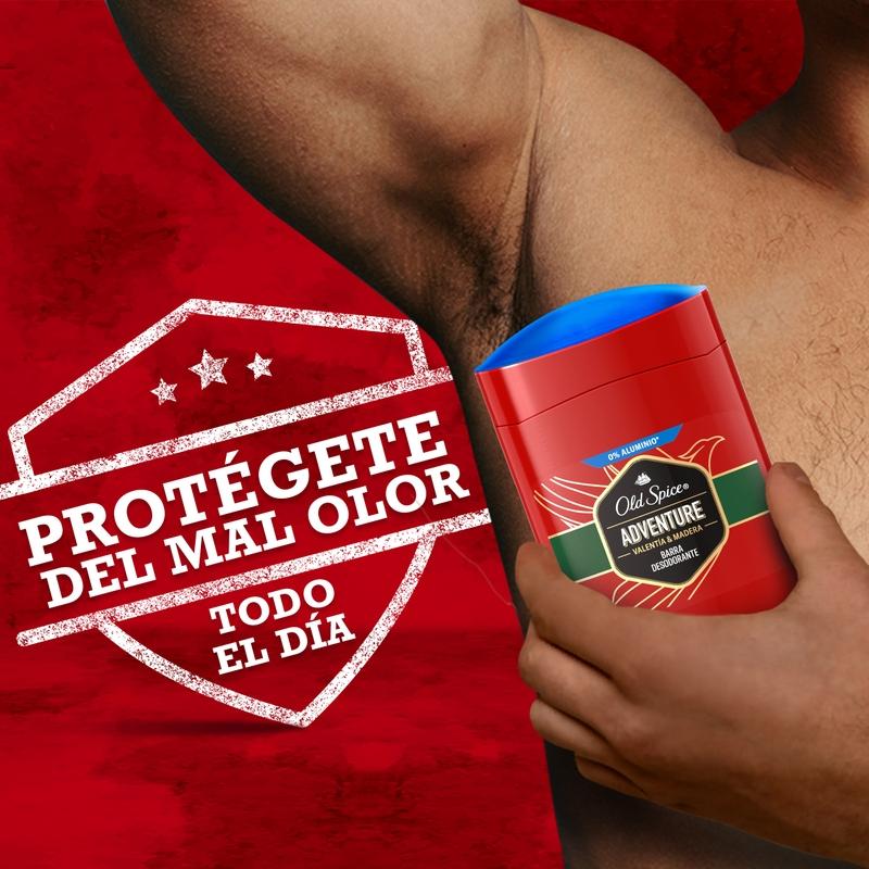 Barra Desodorante Old Spice Adventure 50 g - Farmacias Arrocha
