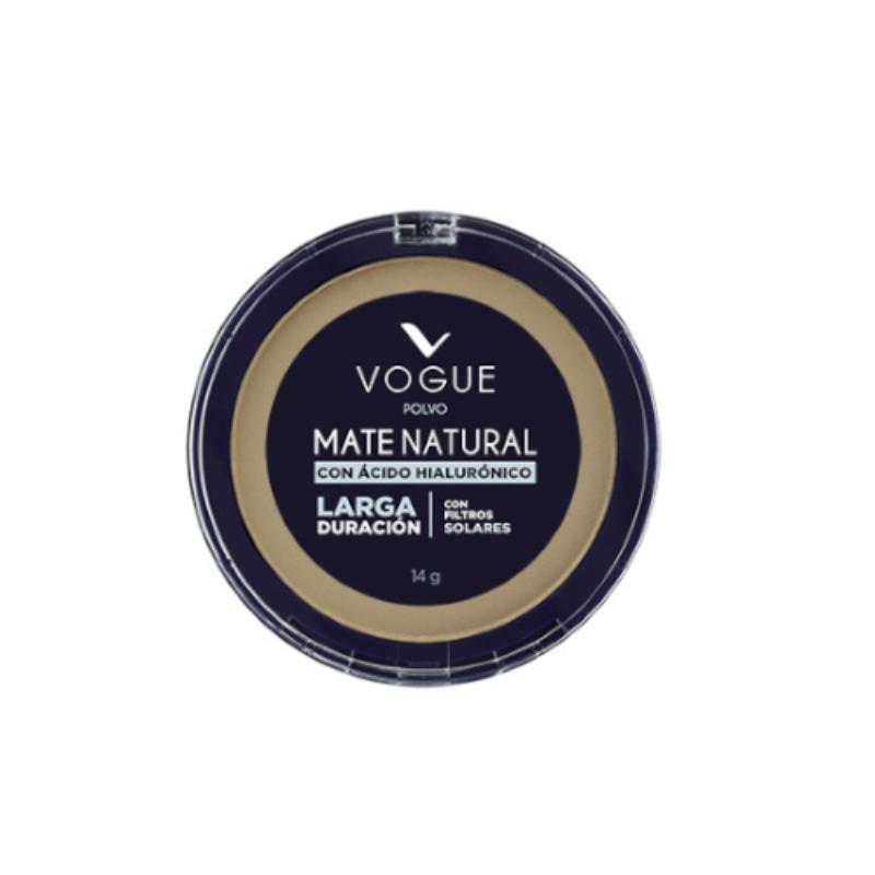 Vogue Polvo Compacto Mate Natural Con ácido Hialurónico - Farmacias Arrocha