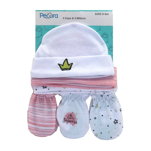 Pecora Gorros Y Guanes Para Bebés 6Pzas - Farmacias Arrocha