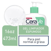 Cerave Limpiador Hidratante Espumoso  Para Pieles Sensibles 473Ml - Farmacias Arrocha