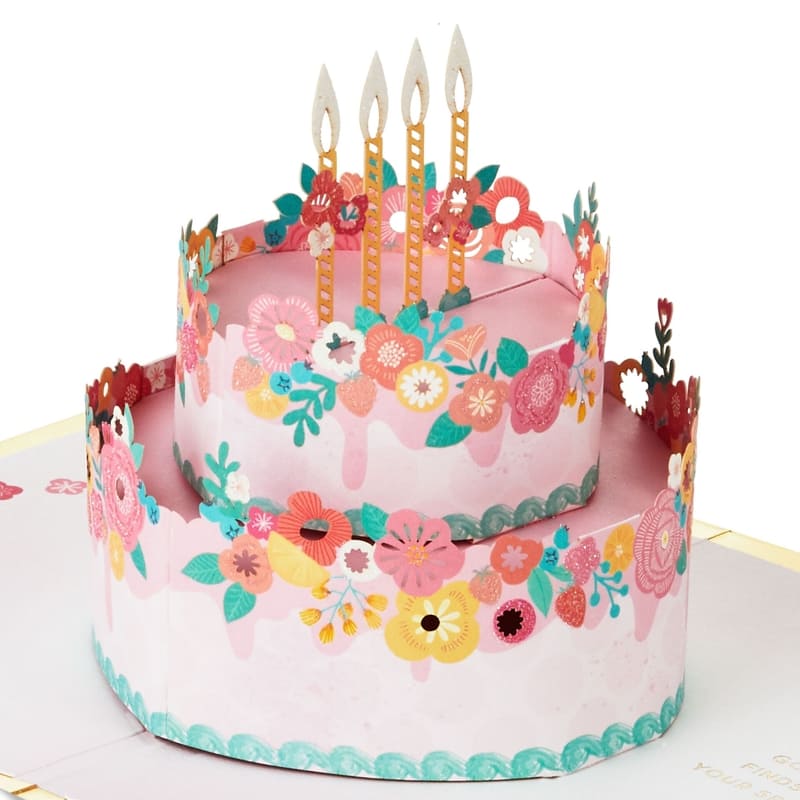Hallmark Tarjeta 3D Pastel Floral Every Good Thing - Farmacias Arrocha