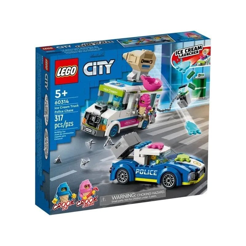 Lego City Camion De Helado Y Carro De Policia - Farmacias Arrocha