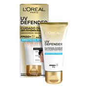 Crema L'Oréal París Uv Defender Hidratación Sin Color Fps50 40Ml - Farmacias Arrocha
