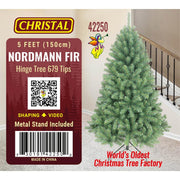 Oncor Pino de 5' Modelo Christal Nordmann  Fir Tree - Farmacias Arrocha
