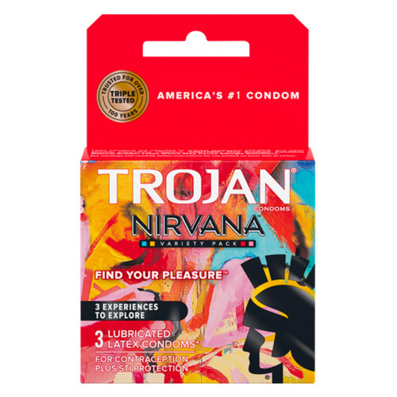 Trojan Nirvana Variety Pack 3U - Farmacias Arrocha