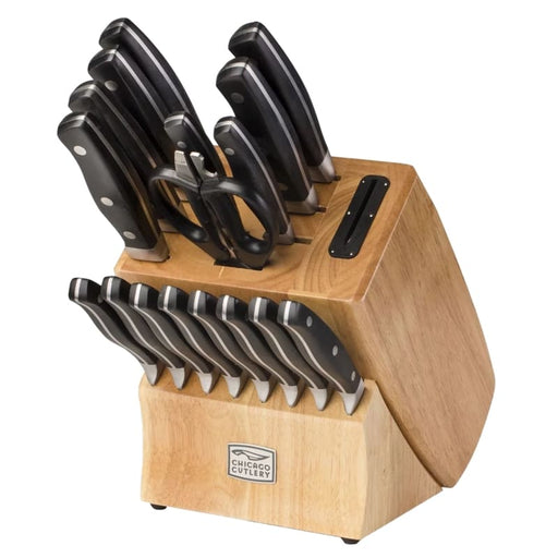 Chicago Cuttlery Set De Cuchiloos Con Base 18Pzas - Farmacias Arrocha