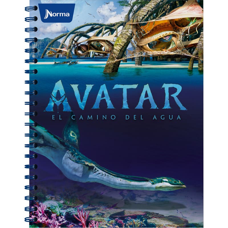 Norma Libreta Doble Espiral Grande Avatar 3 Materials - Farmacias Arrocha