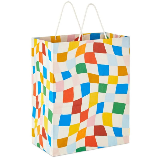 Hallmark Bolsa De Regalo Cuadros Ondulados 13" - Farmacias Arrocha