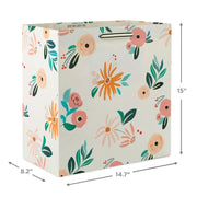 Hallmark Bolsa De Regalo Floral Delicada 15" - Farmacias Arrocha