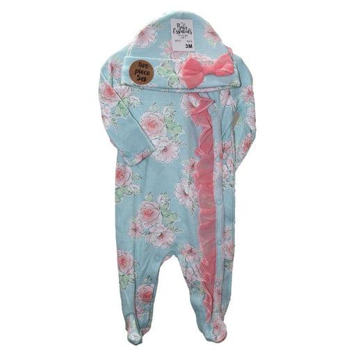 Baby Essentials Set de 2 Piezas Con Gorrito y Mameluco Para Bebé 3M - Farmacias Arrocha