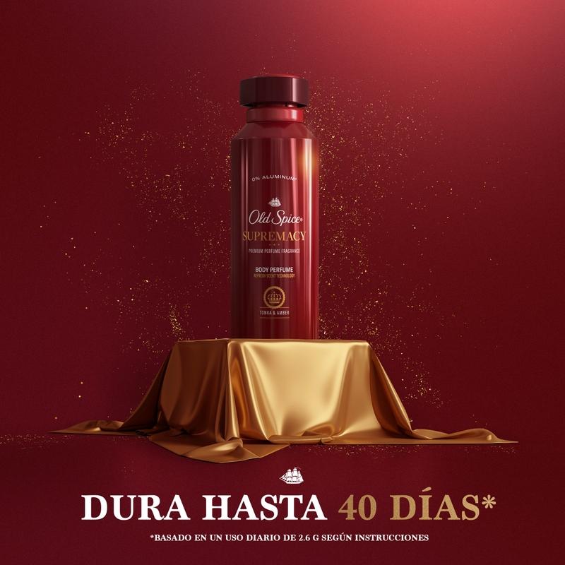 Desodorante Body Perfume Old Spice Supremacy 112 g / 175 ml - Farmacias Arrocha