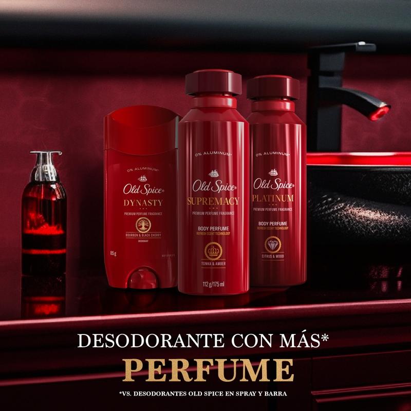 Desodorante Body Perfume Old Spice Supremacy 112 g / 175 ml - Farmacias Arrocha
